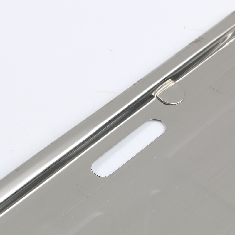 Okvir za registarsku pločicu kamiona od nehrđajućeg čelika • Univerzalan za kamione • Materijal: nehrđajući čelik • Broj dodatka: DC • Marka: Ji Dingchang