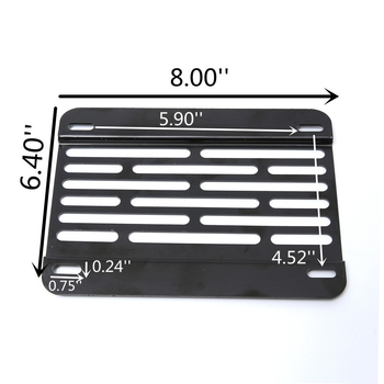 Okvir registarske pločice za BMW F seriju – aluminijska legura, šuplji dizajn