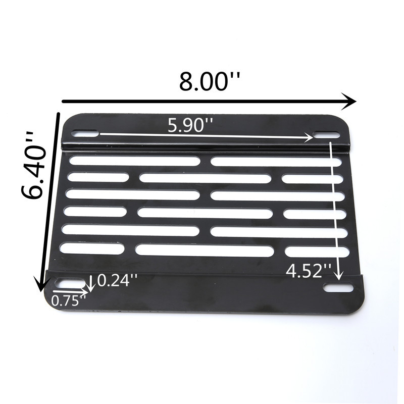 Okvir registarske pločice za BMW F seriju – aluminijska legura, šuplji dizajn