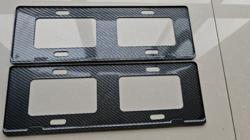 Ramă pentru plăcuța de înmatriculare, aliaj de aluminiu, model 040, tip patru generații, piesă 003, compatibil universal