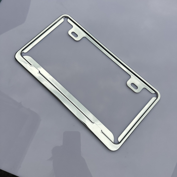 Hongxing Nehrđajući čelik okvir za registarsku pločicu – Bayonet tip, Model 001, Kompatibilno sa svim vozilima