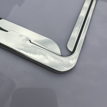 Hongxing Nehrđajući čelik okvir za registarsku pločicu – Bayonet tip, Model 001, Kompatibilno sa svim vozilima