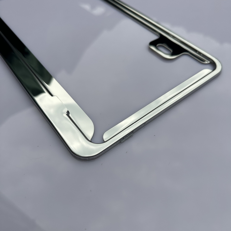 Hongxing Nehrđajući čelik okvir za registarsku pločicu – Bayonet tip, Model 001, Kompatibilno sa svim vozilima