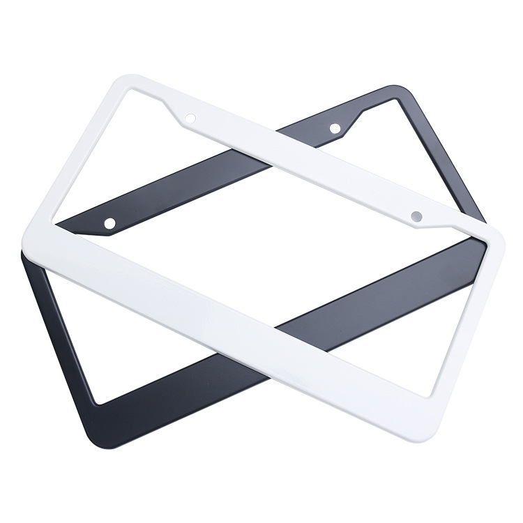 Okvir za registarsku pločicu od aluminijske legure - dvostruke rupe, univerzalni, model SY, marka Senyan