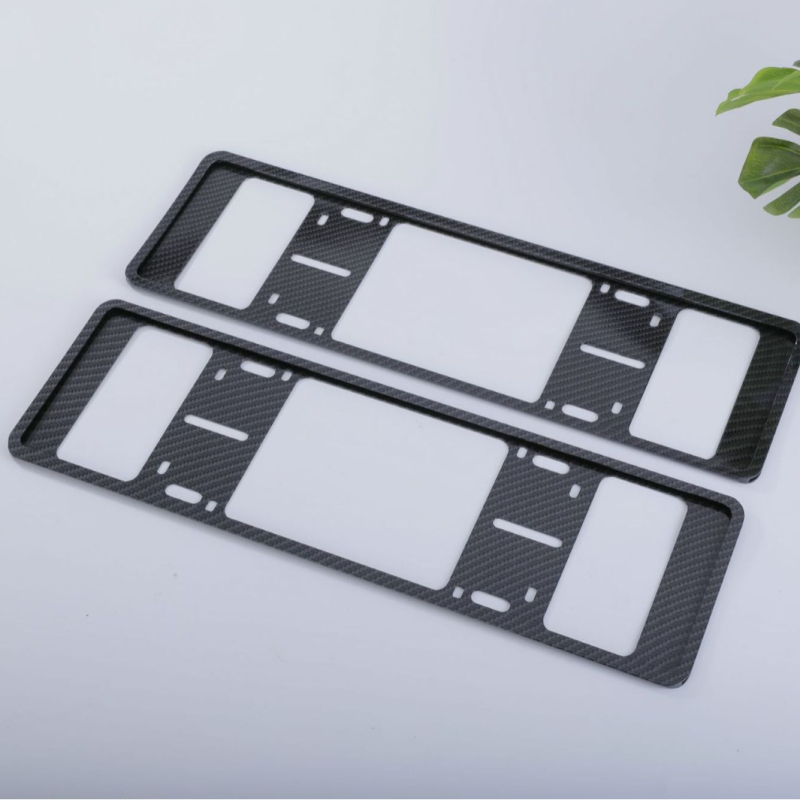 Dvoslojni aluminijski držač registarske pločice s karbonnom teksturom – univerzalna kompatibilnost, branda Xin Lianhan