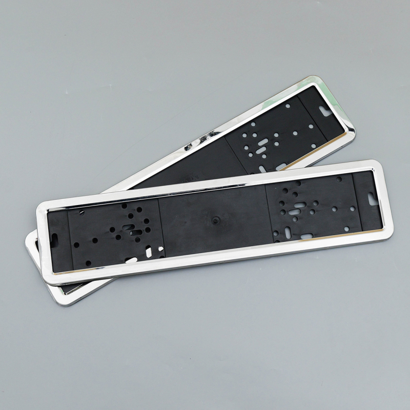 Rama za registarsku pločicu automobila s bazom od nehrđajućeg čelika, europski standard, model 11, broj dijela 22