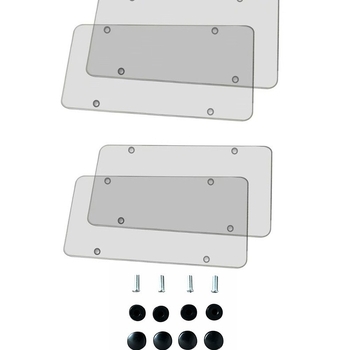 Alumínium ötvözetű rendszámtábla keret, testreszabható, kiegészítő 01