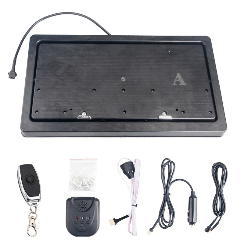 Držač registarske pločice za europske i američke standarde; mogućnost prilagođavanja; kompatibilan sa svim modelima; materijal: Drugo