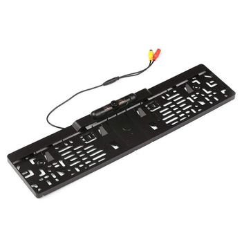 Bežična kamera za vožnju unatrag u okvir registarske tablice s 4 LED IR, 12V, 90° prilagodljivo, 765x480 rezolucija, CCD video