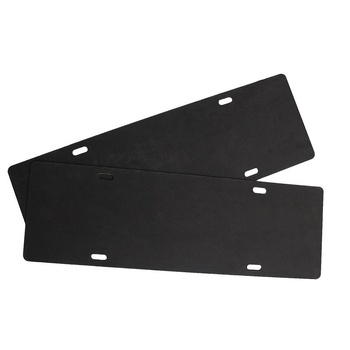 Protizvučna podloga za okvir registarske pločice – spužvasti jastučić i zvučna izolacija; zaštitna naljepnica za okvir pločice; univerzalna kompatibilnost