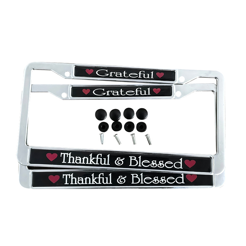 Plug-in okvir za registarsku pločicu; Materijal: nehrđajući čelik, magnezijev spoj, aluminijski spoj, ABS; Kompatibilni modeli: mali auto; Broj pribora: 01