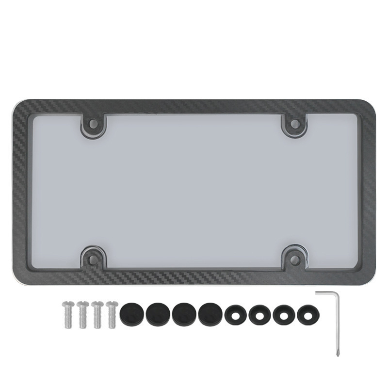 Okvir za registarsku pločicu automobila s prozirnim pokrovom – Model XY – Materijal: plastika+PC – Tip: Sinyang – Kompatibilno s stranim modelima – Broj dijela LG