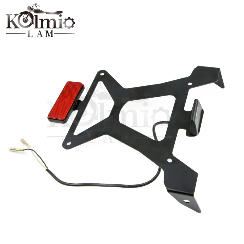 Motocikla aizmugurējā numura zīmes turētājs ar gaismu Yamaha T-MAX/TMAX500 (2001-2007) – KOLMIO-LAM