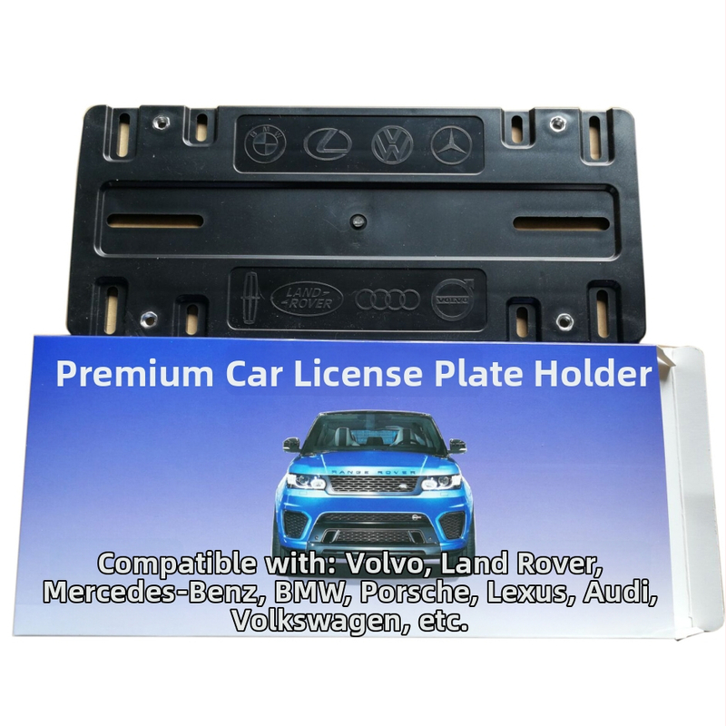 Jingjie plastikinis numerio laikiklis importuotiems automobiliams