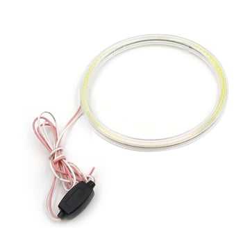 LED automobilska svjetla s COB Angel Eye prstenom i svjetlom za maglu