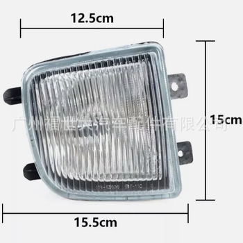 Far de ceață frontal pentru Nissan Pathfinder 1999-2004, RH 26150-2W125 / LH 26155-2W125, model FSD-040, 12V, PC+ABS