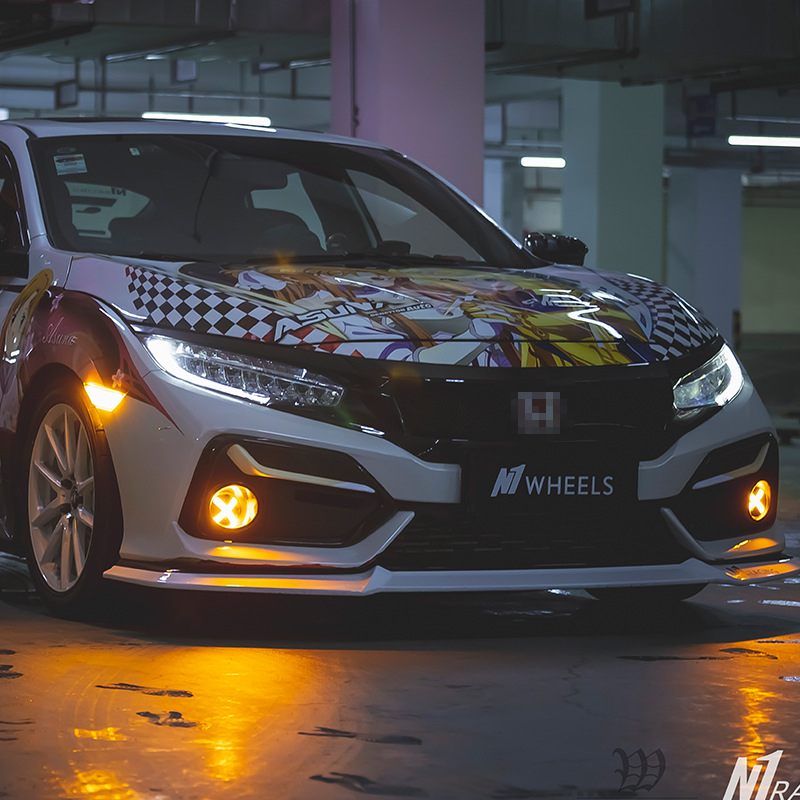 X svjetlo za maglu za Honda Civic 10. generacije – hatchback i sedan, LED dnevna svjetla