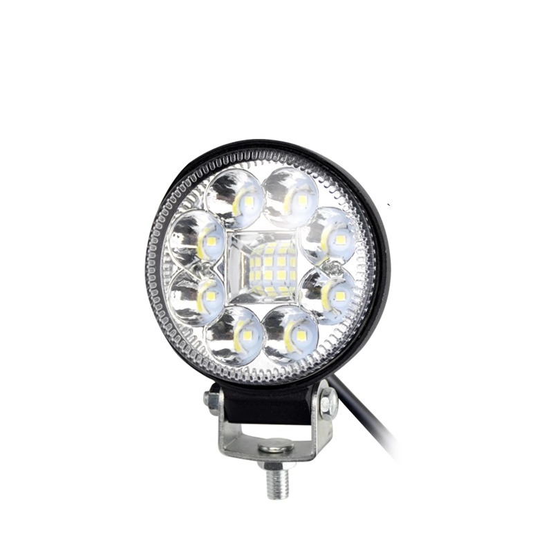 Proiector LED pentru camion, lumină de mers înapoi, 12/24V, 6W, carcasă din aluminiu, 12 LED