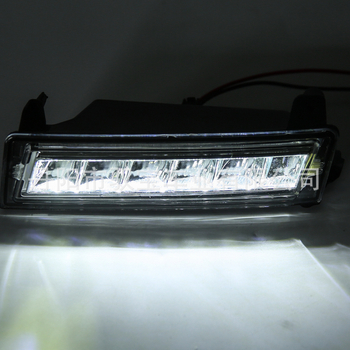 Lampă de ceață frontală cu LED DRL pentru Mercedes-Benz W164 ML 2008–2013. Model: L1649060151/R1649070251 | Modele compatibile: Benz ML/GL/GLK | Montaj: Da | Cantitate: 1