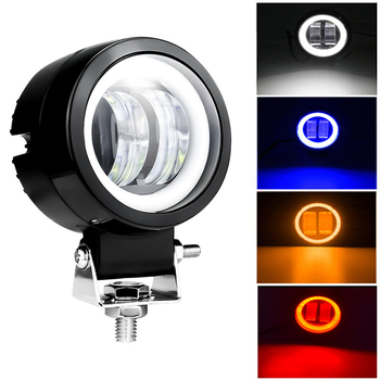 Lampa LED de lucru pentru mașină – far de ceață frontal, 20W, 9-80V, 3000 lm, carcasă din plastic
