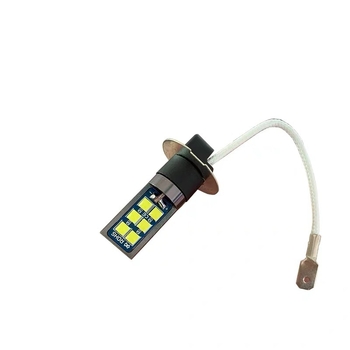 Lampă LED de ceață pentru automobil – model H1/H3, 12-30V, 5W, flux luminos 500 lm, durată de viață 50.000–100.000 h