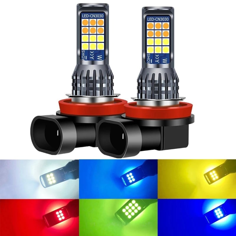 LED svjetlo za maglu za automobil | Aluminijsko kućište, 7.5W, 12–24V, 1200lm, vijek trajanja 50000h