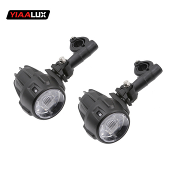 LED prednji svjetlosni sklop za motocikl BMW — aluminijsko kućište, PC objektiv, model YIA-BMW-FG, 20W, 12V, 1.5A