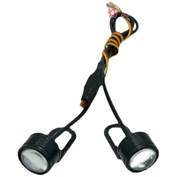 LED svjetlo retrovizora električnog vozila, Eagle Eye stil, 12V, vodootporno, visok sjaj, strob LED za električne bicikle i motocikle