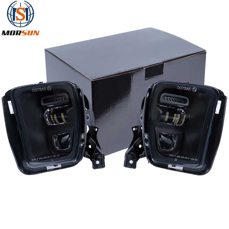 LED ködlámpa MS-DR1317, 48W, 12V, öntött alumínium