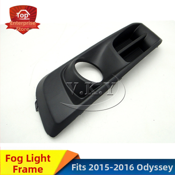 Capac pentru lampă de ceață și ramă frontală pentru far Honda Odyssey 2015-2016 (ABS)