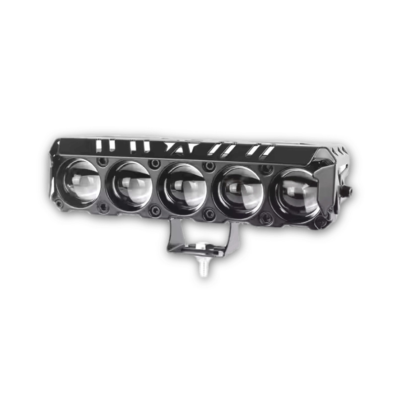 Vanjski motociklistički far s pet LED lampi, IP67 vodootporan, LED, 35W, 9–80V, aluminijsko kućište