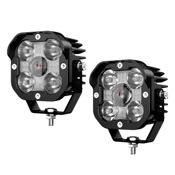 LED svjetlo 50W za terenska vozila, montirano na A-stup, prednje svjetlo za motocikle i električna vozila, aluminijska legura, model GZ12