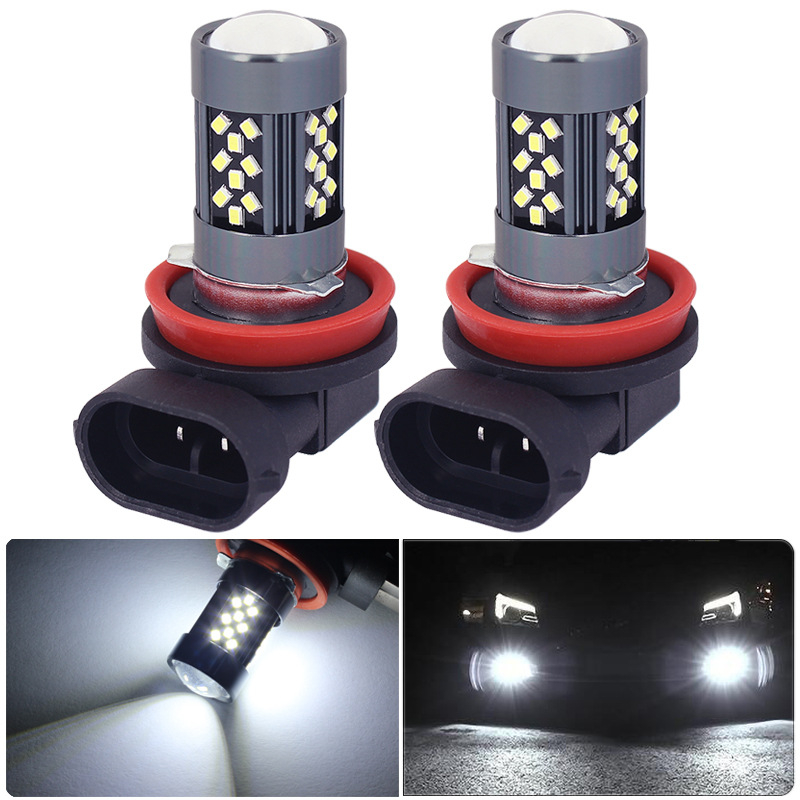 Prednje LED maglenke, H11/H8, 42SMD s lećom, 20W 12V, 500LM