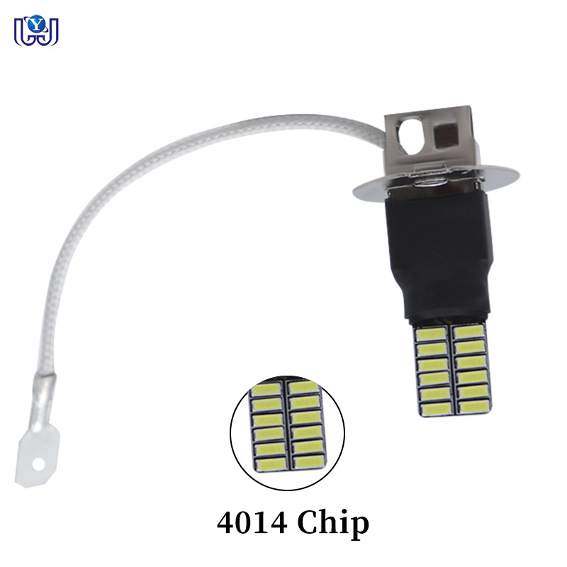 LED svjetlo za maglu H3 4014 24smd - 2.5W, 12V, 480lm, 50000h