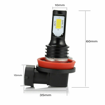 Automobilski LED svjetla za maglu, modeli H11, 881, H3, 5202, visoke snage H16 i H8
