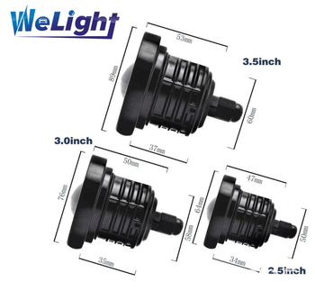 LED COB svjetlo za maglu RGB anđeoske oči, daljinsko upravljanje, 12V, 30W, 6500K, 3000 lm