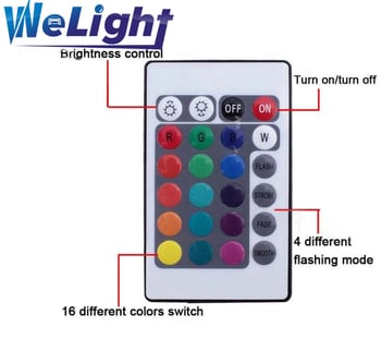 LED COB svjetlo za maglu RGB anđeoske oči, daljinsko upravljanje, 12V, 30W, 6500K, 3000 lm