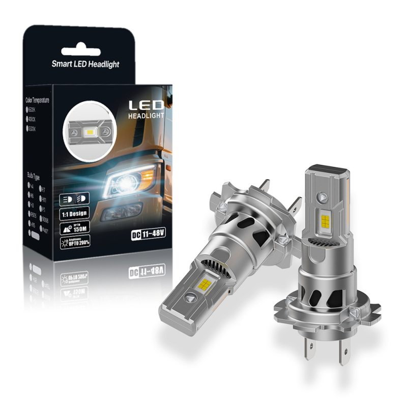 Far LED pentru automobil și lumină de ceață - 100W, 12-48V, 5000-7000lm, IP67, H7W CSP Direct Plug