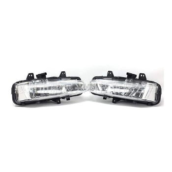 Lampă LED de ceață pentru Land Rover Discovery 12-15, bară față – LR068980 LR068978 LR077888 LR077887, ABS, durată de viață 1.000.000 h