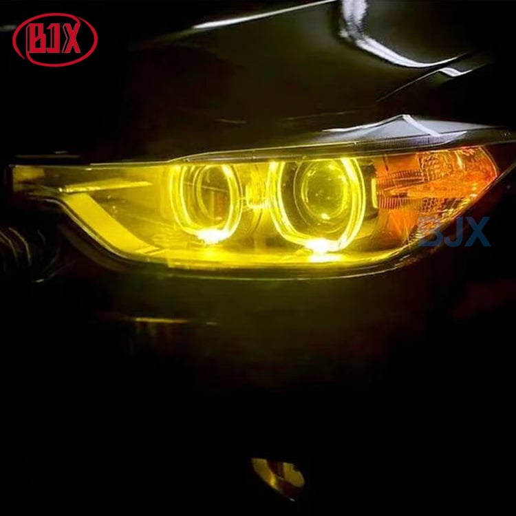 Ksenon svjetla za BMW 3. seriju F30/F35 (2012-2015), modeli 320i/328i/335i, limunasto žuto dnevno svjetlo, zlatno oko