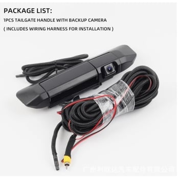 Kamera za vožnju unazad - model 6909004020 TO-3247A-TGC; kompatibilno s Toyota Tacoma 2005-2014; kut gledanja 170°; rezolucija 480x600; napajanje 12V