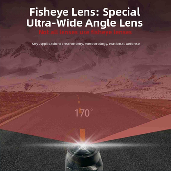 Automobilska kamera za stražnji pogled s fisheye objektivom, BYC-661, 1280x1000, 170° široki kut, 12V napajanje, IP68, AV video