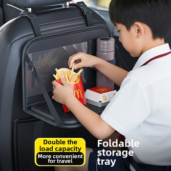 Automobilski sklopivi stol za stražnje sjedalo, marke Yishilon, višenamjenski, zidna montaža, univerzalna kompatibilnost, ploča od umjetne ploče