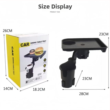 Podlaktna ploča za auto, mala pločica za prednja i zadnja sjedala, stol za jelo, držač za telefon, model Qy62