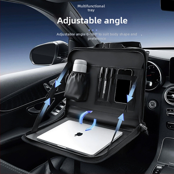 Tablica za volan automobila s držačem za prijenosno računalo i tablet; Višenamjenska, sklopiva; Ugradnja na zid; Materijal: Drugo; Univerzalna kompatibilnost