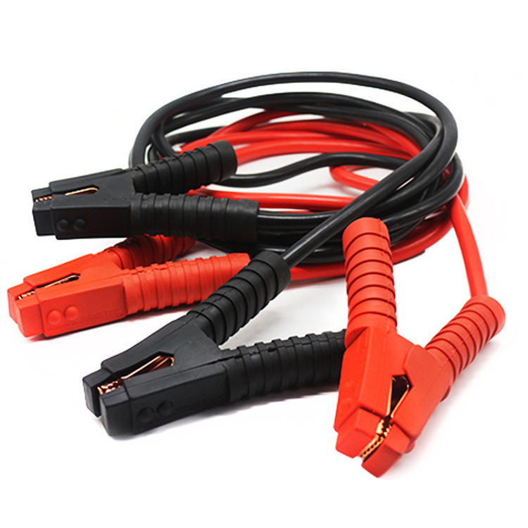Kabel za startanje automobilske baterije 1500A, visok tok, bakrom obloženi aluminijski vodič, debeli kabel, aligator klipse