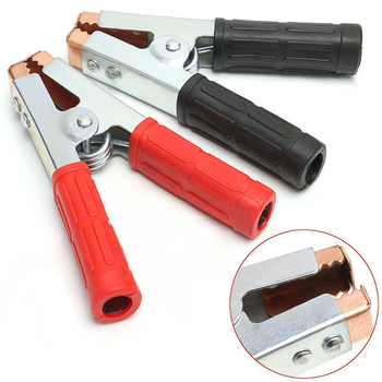 Auto baterija jumper kabel s galvaniziranim željezom krokodilske stezaljke, 1 mm debljina vodiča, kabel za spajanje baterije