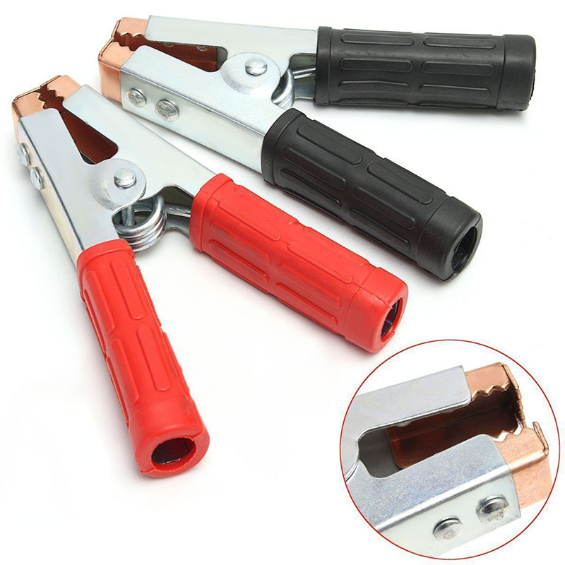 Auto baterija jumper kabel s galvaniziranim željezom krokodilske stezaljke, 1 mm debljina vodiča, kabel za spajanje baterije