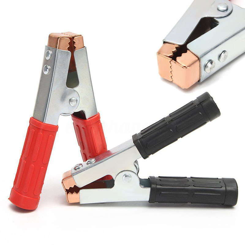 Auto baterija jumper kabel s galvaniziranim željezom krokodilske stezaljke, 1 mm debljina vodiča, kabel za spajanje baterije