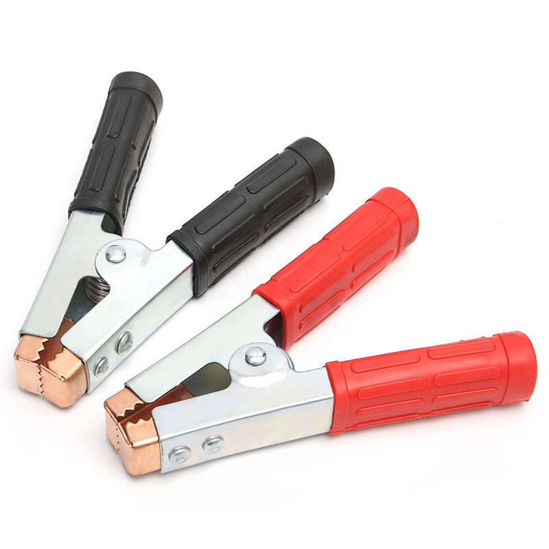 Auto baterija jumper kabel s galvaniziranim željezom krokodilske stezaljke, 1 mm debljina vodiča, kabel za spajanje baterije